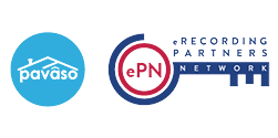 Pavaso Logo and eRecording Partners Network Logo