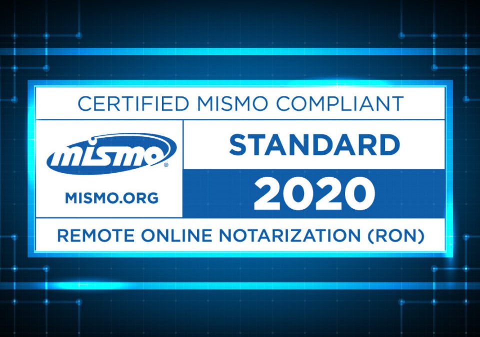 Pavaso Receives RON Compliance Certification from MISMO